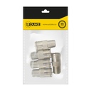 TERMINAL COAXIAL RAPIDA PQT X 5 UDUKE