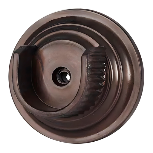 ACCESORIO CORTINERO PLAFON CAFE EN U (ABIERTO) 3/4 PAQ X 2 UDUKE