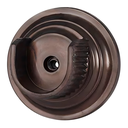 ACCESORIO CORTINERO PLAFON CAFE EN U (ABIERTO) 3/4 PAQ X 2 UDUKE