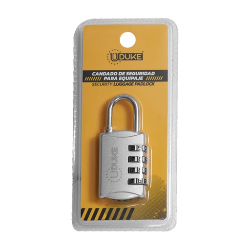 CANDADO CLAVE 4 CODIGOS UDUKE (HT2004)