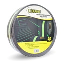 CINTA ADHESIVA ANTIDESLIZANTE 2 X 20 MTS REFLECTIVA NEGRA UDUKE (HT90376