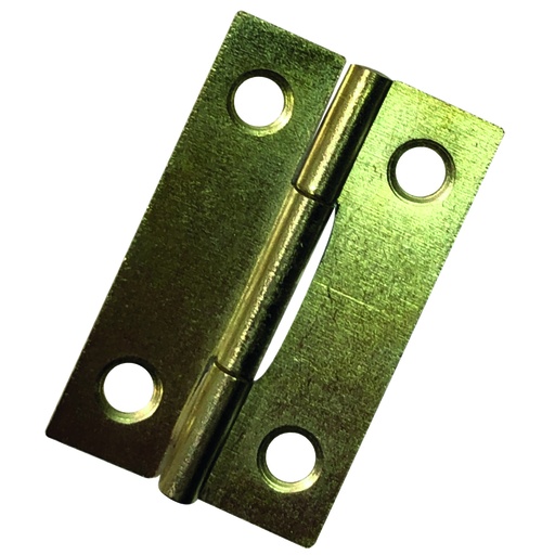 BISAGRA COMUN DORADA 1 1-2 C.22 PQT X 6 UNDS UDUKE