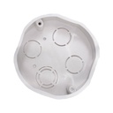 CAJA PLASTICA OCTAGONAL BLANCA CERTIFICADA PQT X 1 UDUKE