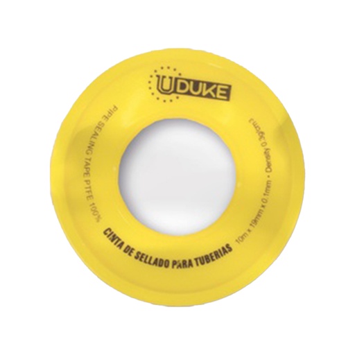 CINTA TEFLON INDUSTRIAL 3/4 X 10 MTS PAQ X 1 UDUKE