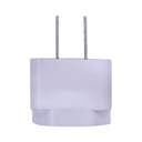 CONVERTIDOR POLO TIERRA 3 A 2 R/P (EUROPEO) PQT X 1 UDUKE