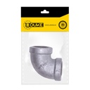 GALVANIZADO CODO 3/8 PQT X 1 UDUKE