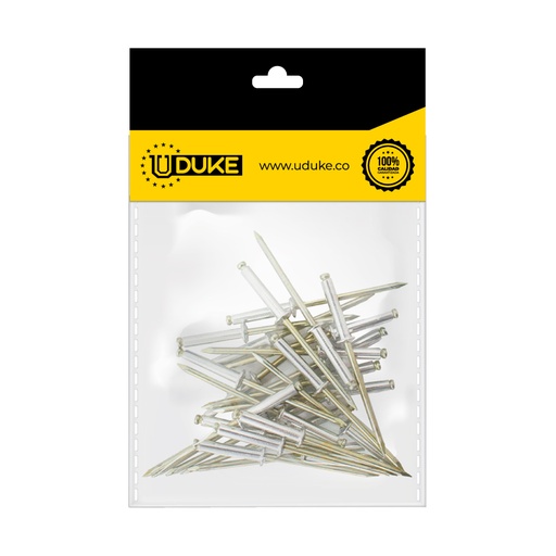 REMACHE POP 4-8 (1/8X5/8) NATURAL PQT X 25 UDUKE