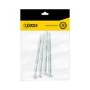 TORNILLO LAMINA PHILLIPS ZINCADO 10*21/2 PQT X 4 UDUKE