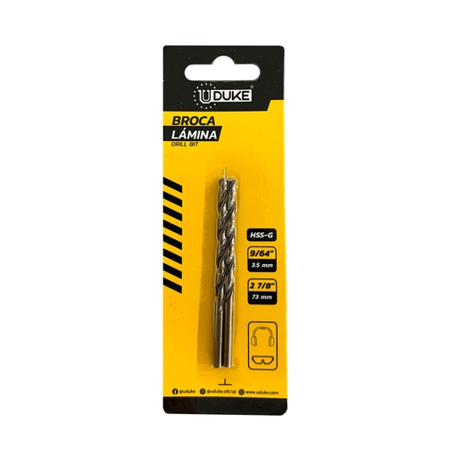 BROCA LAMINA 9/64" UDUKE (HT3205)