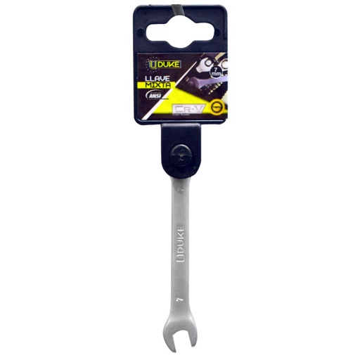 LLAVE MIXTA  7 MM CR/V UDUKE (HTY0002)