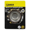 REJILLA LAVAPLATOS UDUKE ACERO INOXIDABLE 3 (90MM) (HT80097)