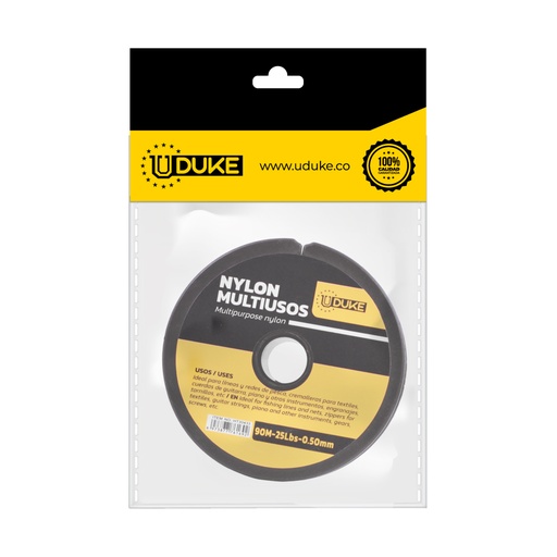 NYLON 25 LBS 0.50 PQT X 1 UDUKE