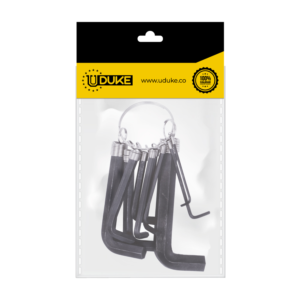 ALEM BLISTER JUEGO X 10 PCS MM PAQ X 1 UDUKE