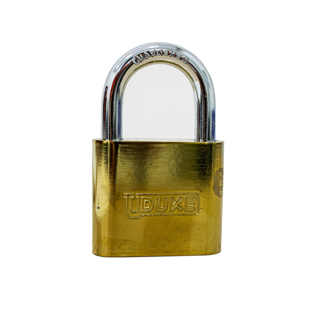 CANDADO 30MM DORADO PULIDO EN BLISTER UDUKE (HT1510)