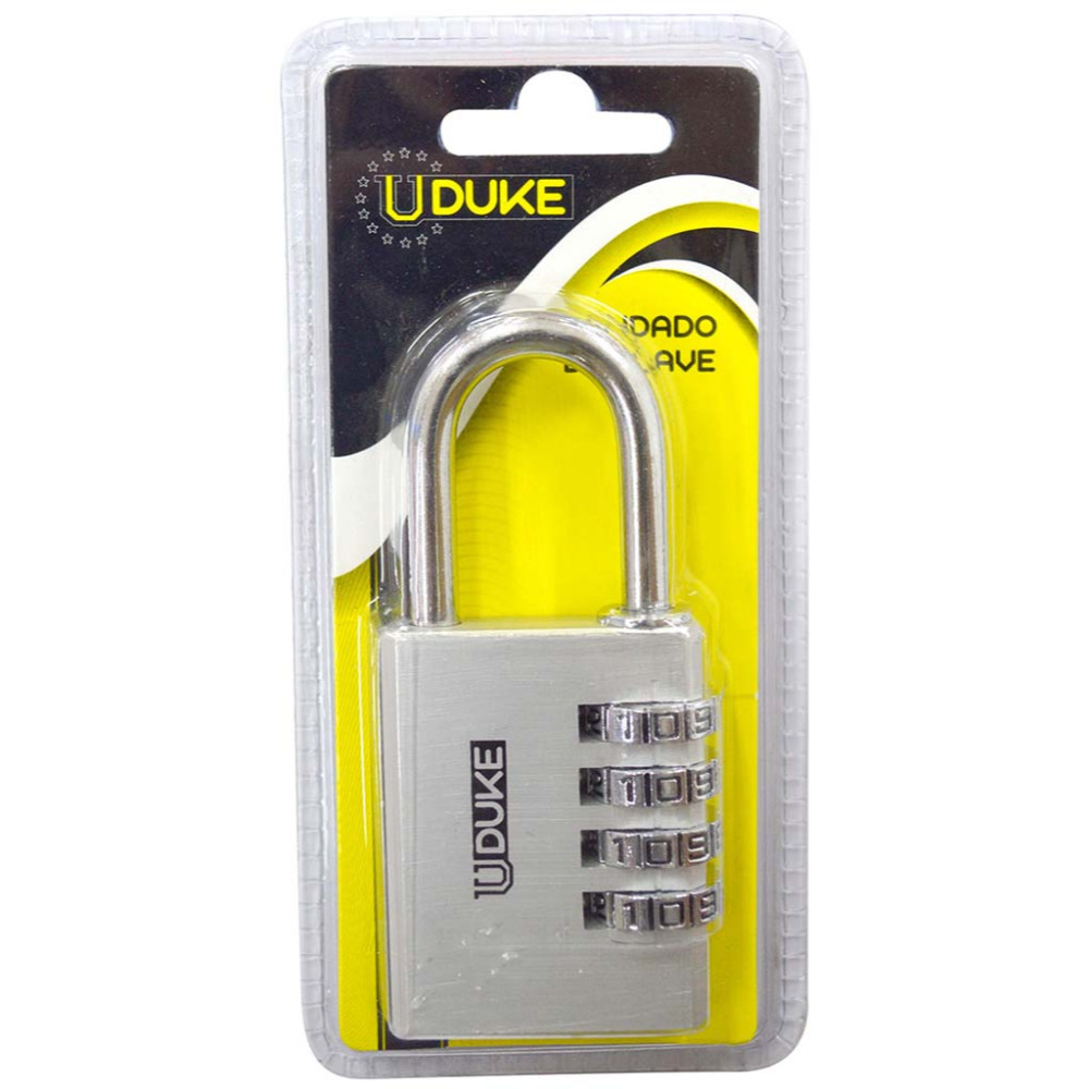 CANDADO CLAVE 40 MM 4 DIGITOS UDUKE COLORES SURTIDOS (HT90142)