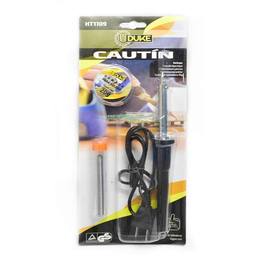 CAUTIN PASTA 30W CON REPUESTO UDUKE (POMADA + ESTANO) (HT1109)