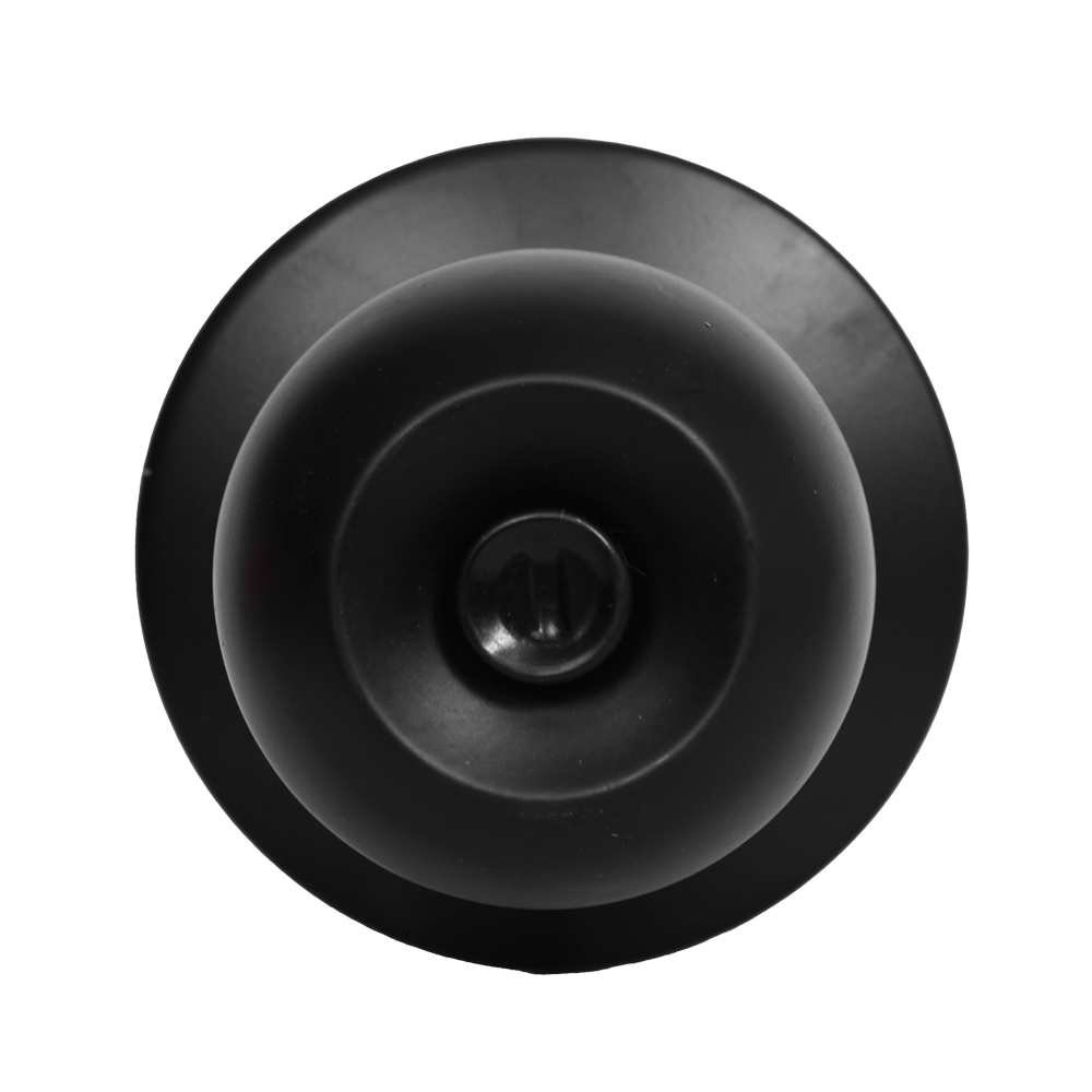 CHAPA BOLA BANO P/METALICA NEGRA ACERO INOXIDABLE  UDUKE (HT1627)