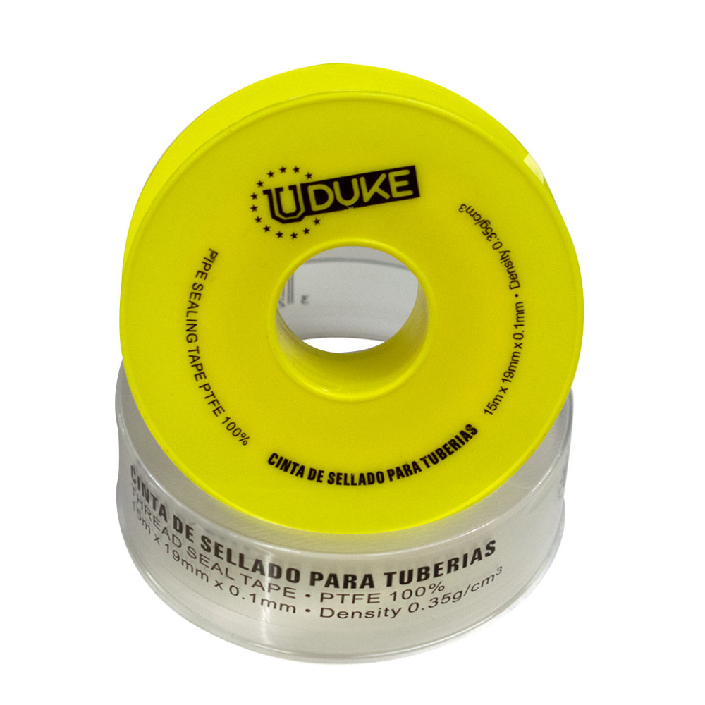 CINTA TEFLON INDUSTRIAL UDUKE AMARILLA GAS X 15 MTRS (HT1416)