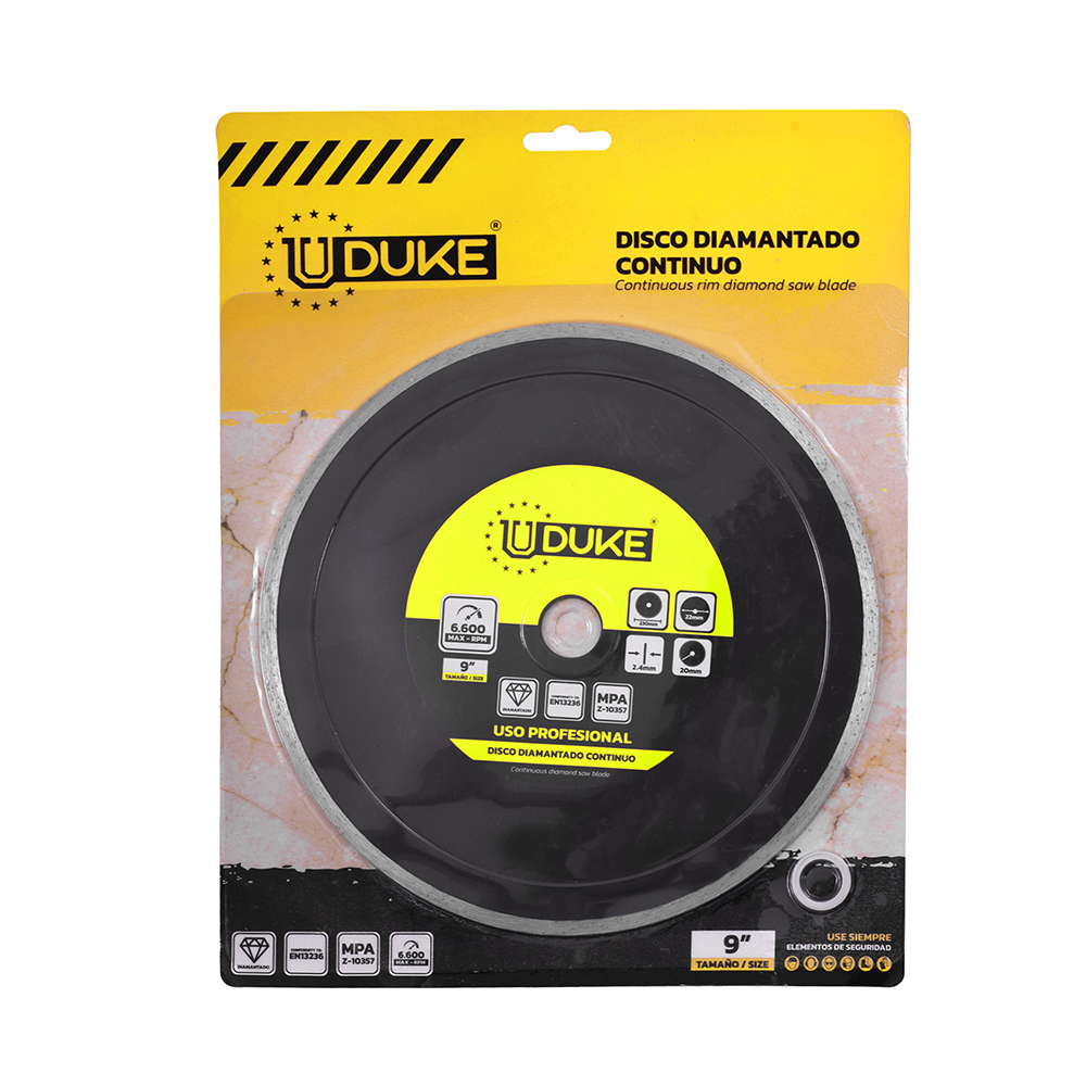 DISCO DIAMANTADO CONTINUO UDUKE 9  (HT30582)