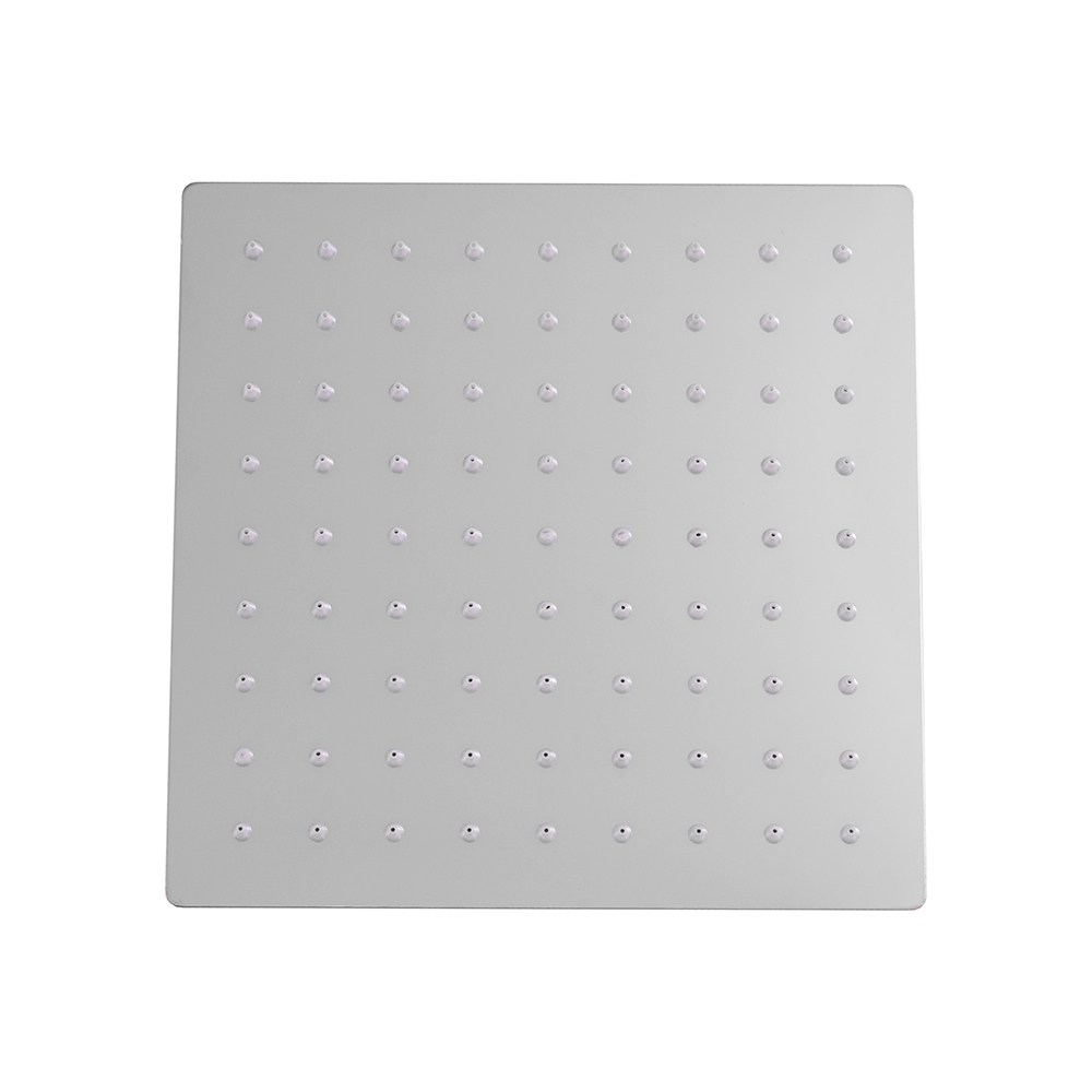 DUCHA REGADERA UDUKE CROMADA ACERO INOXIDABLE 8 CUADRADA  (HT80140)