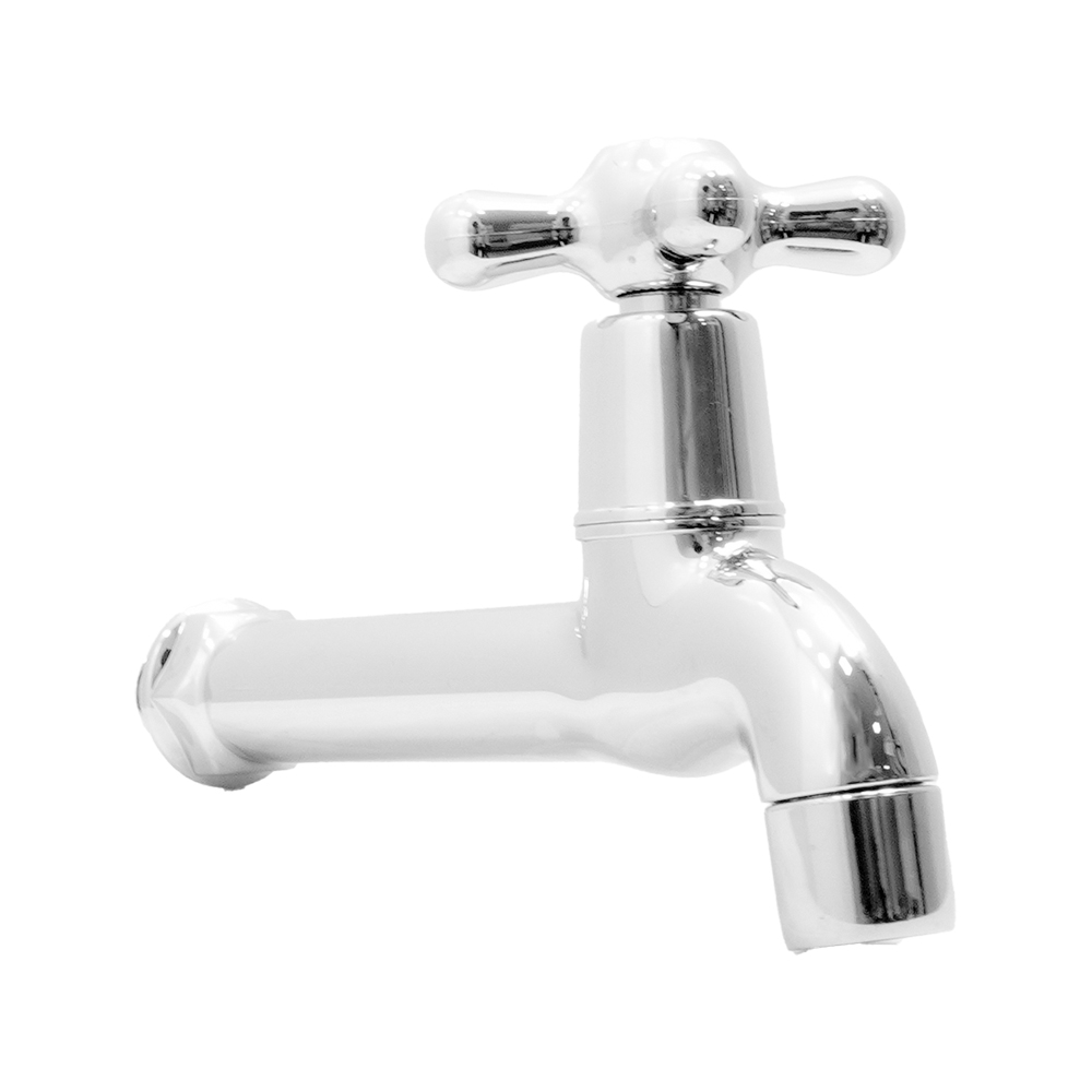 GRIFO CROMADO 1/2 X 3/4" CON EXTENSION ABS UDUKE (HT2173)