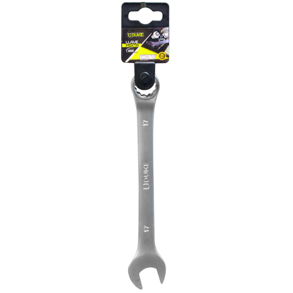 LLAVE MIXTA  17 MM CR/V UDUKE (HTY0012)