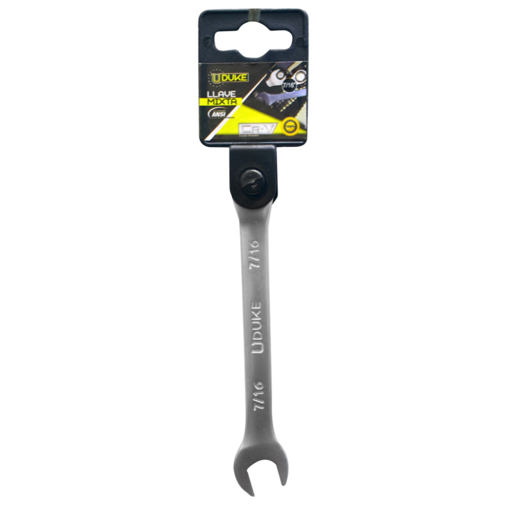 LLAVE MIXTA  7/16 CR/V UDUKE (HTY0022)