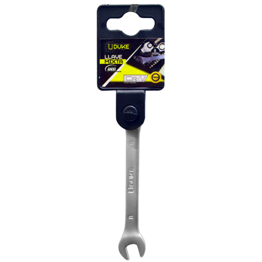 LLAVE MIXTA  8 MM CR/V UDUKE (HTY0003)