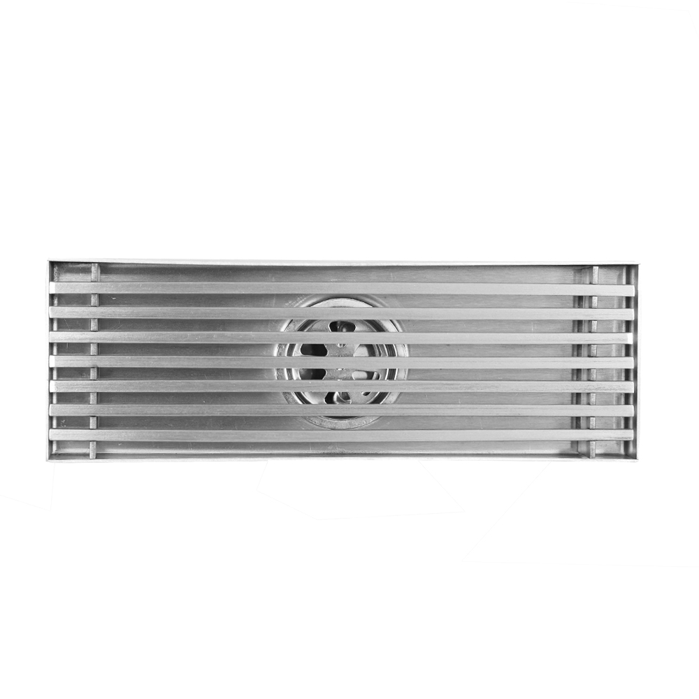 REJILLA SIFON PISO ROTULADA ACERO INOXIDABLE 
6.8x20CM UDUKE (HT1604)