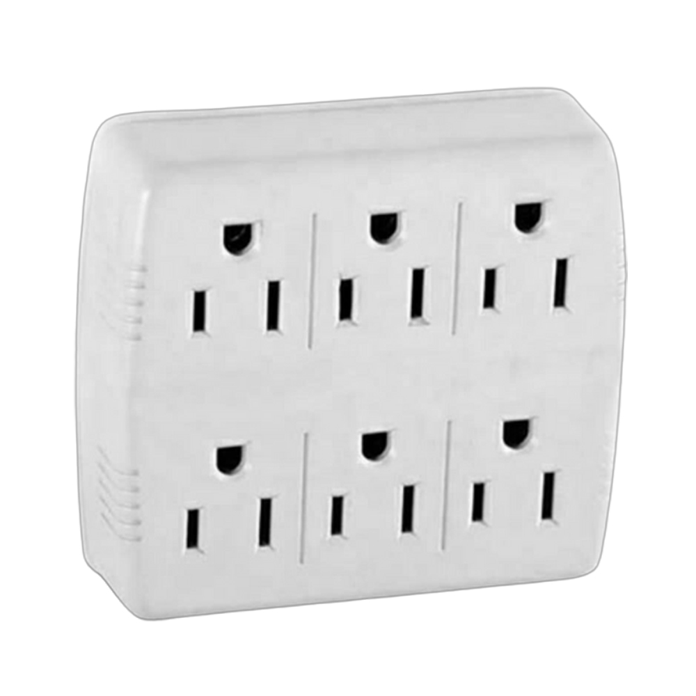 TOMA MUTILPLE X 6 DE PARED UDUKE (U63A)