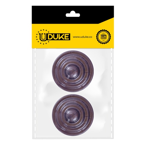 [8754K] ACCESORIO CORTINERO TERMIINAL CAFE ESCALERA 1 PAQ X 2 UDUKE
