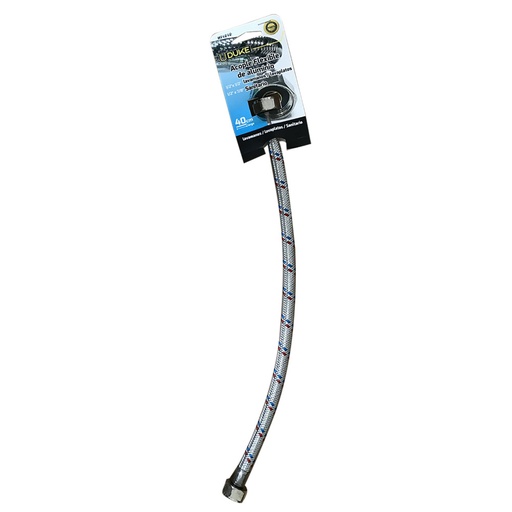 [13583] ACOPLE FLEXIBLE LAVAMANOS/LAVAPLATOS 1/2 X 1/2 X 40CM (HT1212)