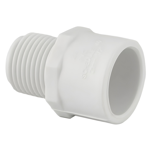 [1812K] ADAPTADOR MACHO 1/2 PVC PQT X 2 UDUKE