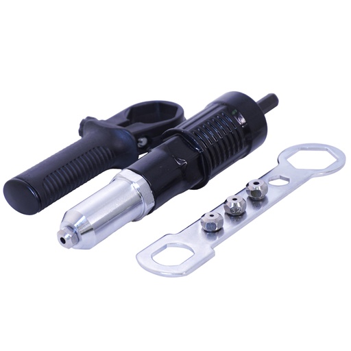 [17339] ADAPTADOR REMACHADORA PARA TALADRO BOQUILLA  2.4/ 3.2/ 4.0 /4.8 UDUKE (HT1573)