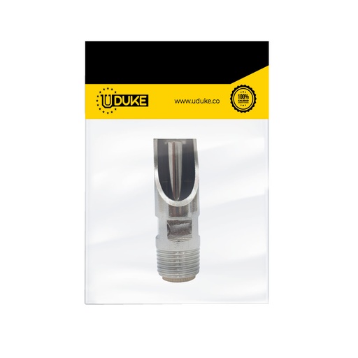 [5634K] BEBEDERO CERDO CROMADO ACERO INOXIDABLE PQT X 1 UDUKE