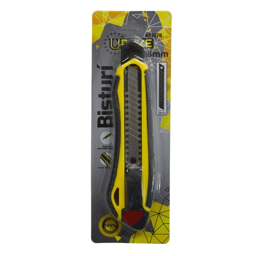 [13468] BISTURI CAUCHO  INDUSTRIAL PROFESIONAL UDUKE BLISTER(HT1078)