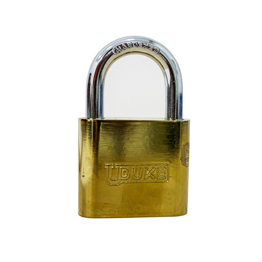 [14414] CANDADO 30MM DORADO PULIDO EN BLISTER UDUKE (HT1510)