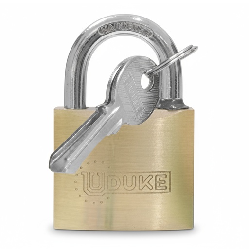 [6334K] CANDADO 40MM BRONCE FINO EN BLISTER UDUKE (GARANTIA 5 ANOS)