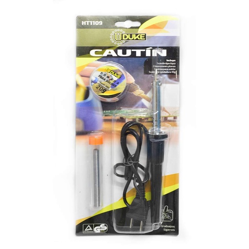 [13493] CAUTIN PASTA 30W CON REPUESTO UDUKE (POMADA + ESTANO) (HT1109)