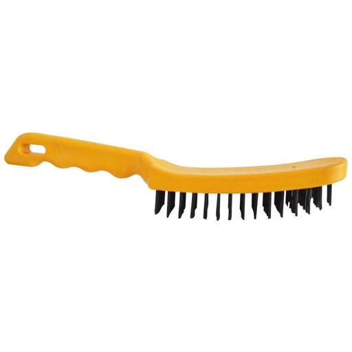 [6603] CEPILLO ACERO SIN ESPATULA M/PASTA  AMARILLO HT 6 LINEAS 106 (CPMY-106)(HT30571)