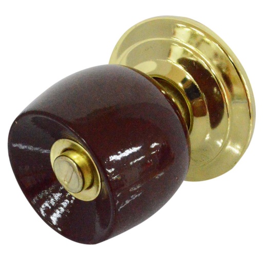[406] CHAPA BOLA ALCOBA P/MADERA UDUKE COLOR VINOTINTO ESCUDO DORADO (5831-HJM) (HT20177)