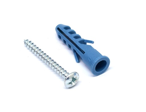 [13605] CHAZO PLASTICO CON TORNILLO 5/16 X 50UNDS (HT1239)