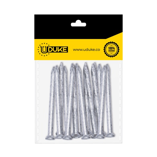 [2329K] CLAVO ACERO VERTICAL 2 1/2" PQT X 10 UDUKE