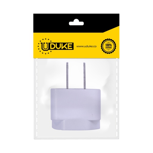 [512K] CONVERTIDOR POLO TIERRA 3 A 2 R/P (EUROPEO) PQT X 1 UDUKE
