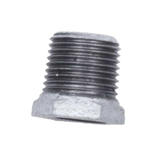 [815K] GALVANIZADO BUCHIN 1/2 A 3/8 M.P (ROSCA EXTERNA) PQT X 1 UDUKE