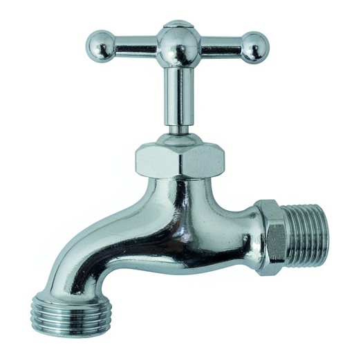 [3864K] GRIFO CROMADO UDUKE CHAPOLA METALICA EN BLISTER (HT1514)