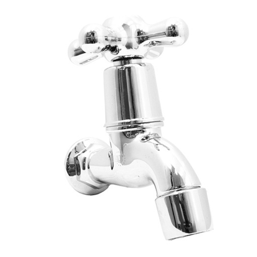 [20703] GRIFO CROMADO 1/2" x 3/4" ABS UDUKE (HT2175)