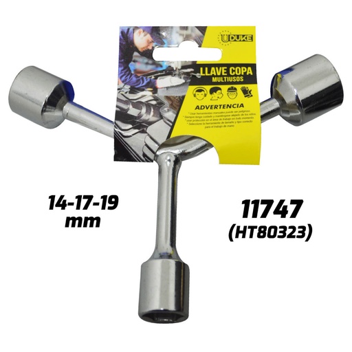 [11747] LLAVE COPA EN Y UDUKE 14-17-19 MM (HT80323)