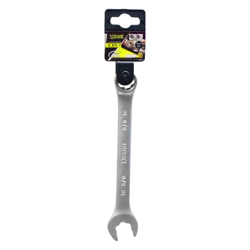 [13261] LLAVE MIXTA 2 EN 1  16MM - 5/8 CR/V UDUKE (HTY0071)