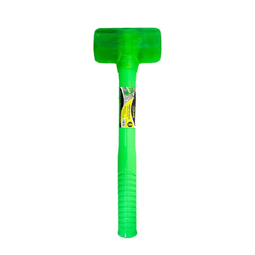 [14419] MARTILLO CHIPOTE 425 GRS VERDE SILICONADO UDUKE (HT1541)